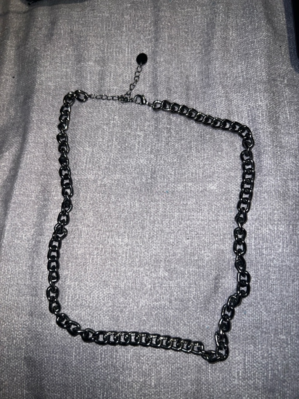 Claire's Black Chunky Chain Necklace